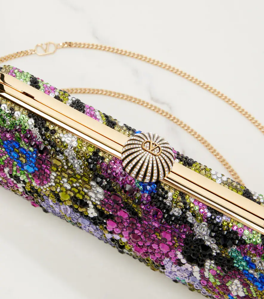 Valentino Garavani Carry Secrets embellished clutch | Thumbnail 3