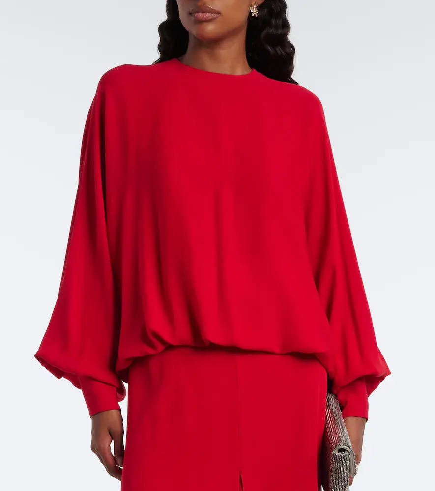 Valentino Garavani Silk georgette blouse | Thumbnail 5 Valentino Garavani Silk georgette blouse | Thumbnail 5