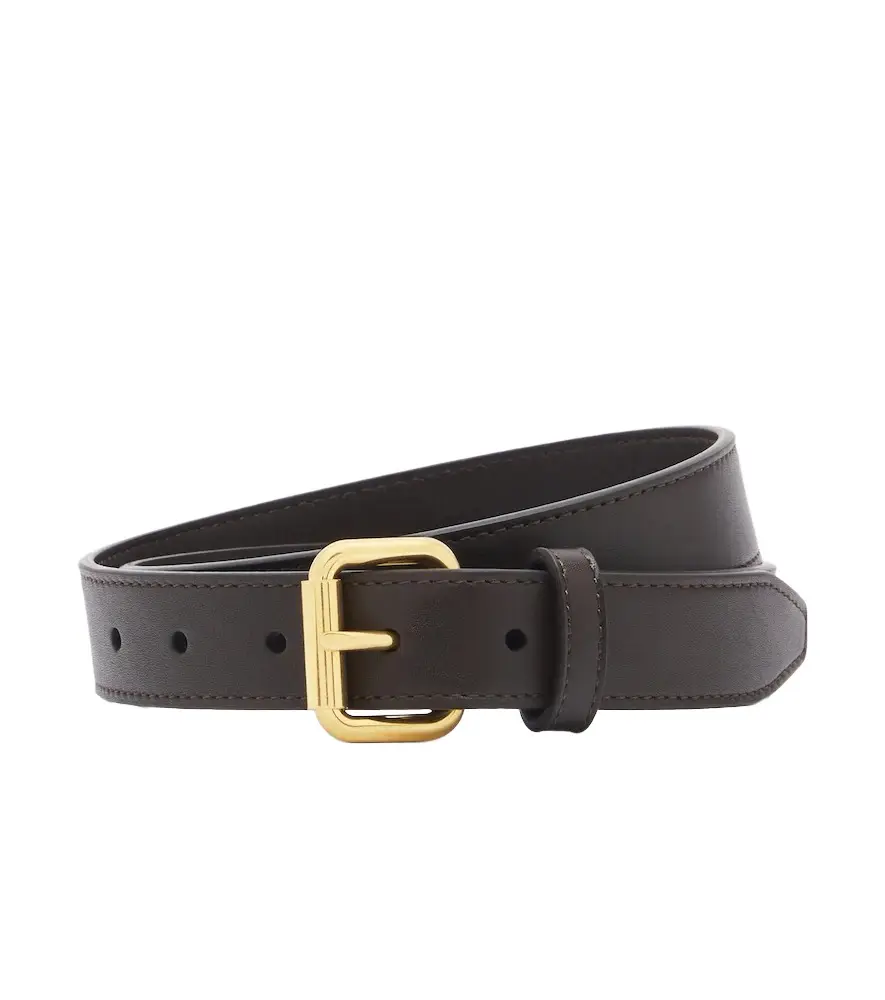 Geo leather belt Geo leather belt
