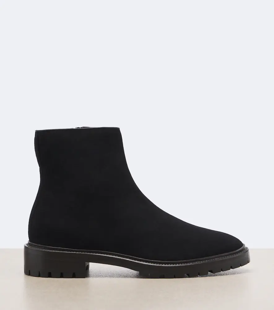 The Row Moto suede ankle boots | Thumbnail 3 The Row Moto suede ankle boots | Thumbnail 3