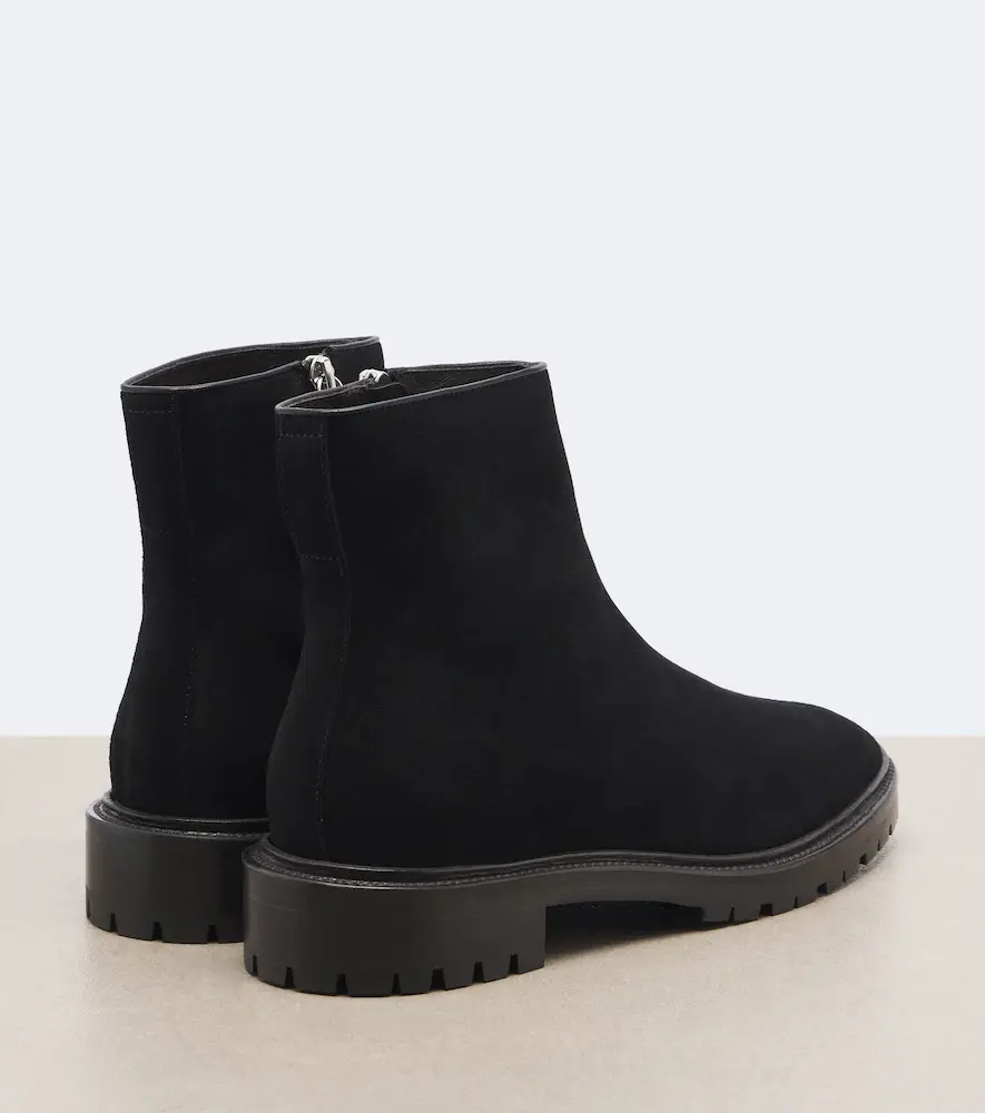 The Row Moto suede ankle boots | Thumbnail 4 The Row Moto suede ankle boots | Thumbnail 4