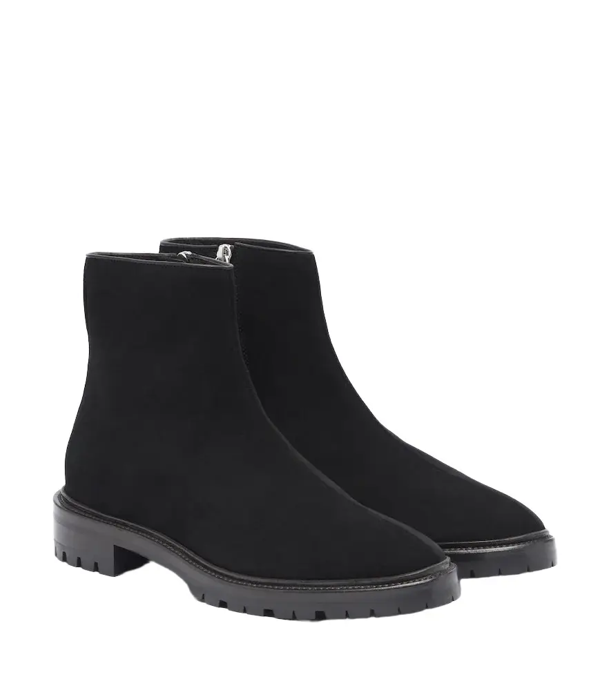 The Row Moto suede ankle boots | Image 1 The Row Moto suede ankle boots | Image 1