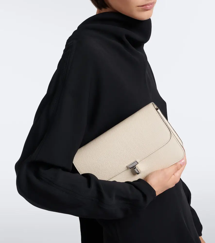 TOTEME T-Lock patent leather crossbody bag | Thumbnail 6 TOTEME T-Lock patent leather crossbody bag | Thumbnail 6