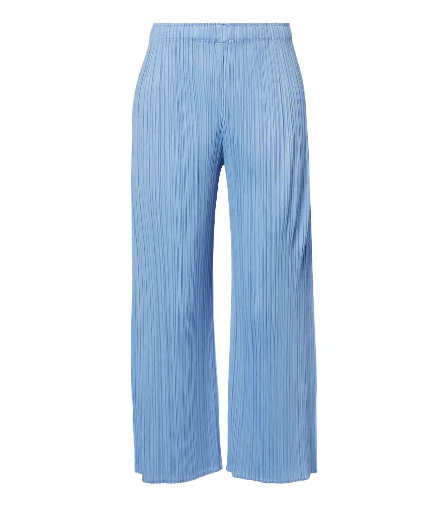 Pleats Please Issey Miyake Monthly Colors: August pleated wide-leg pants | Image 1 Pleats Please Issey Miyake Monthly Colors: August pleated wide-leg pants | Image 1