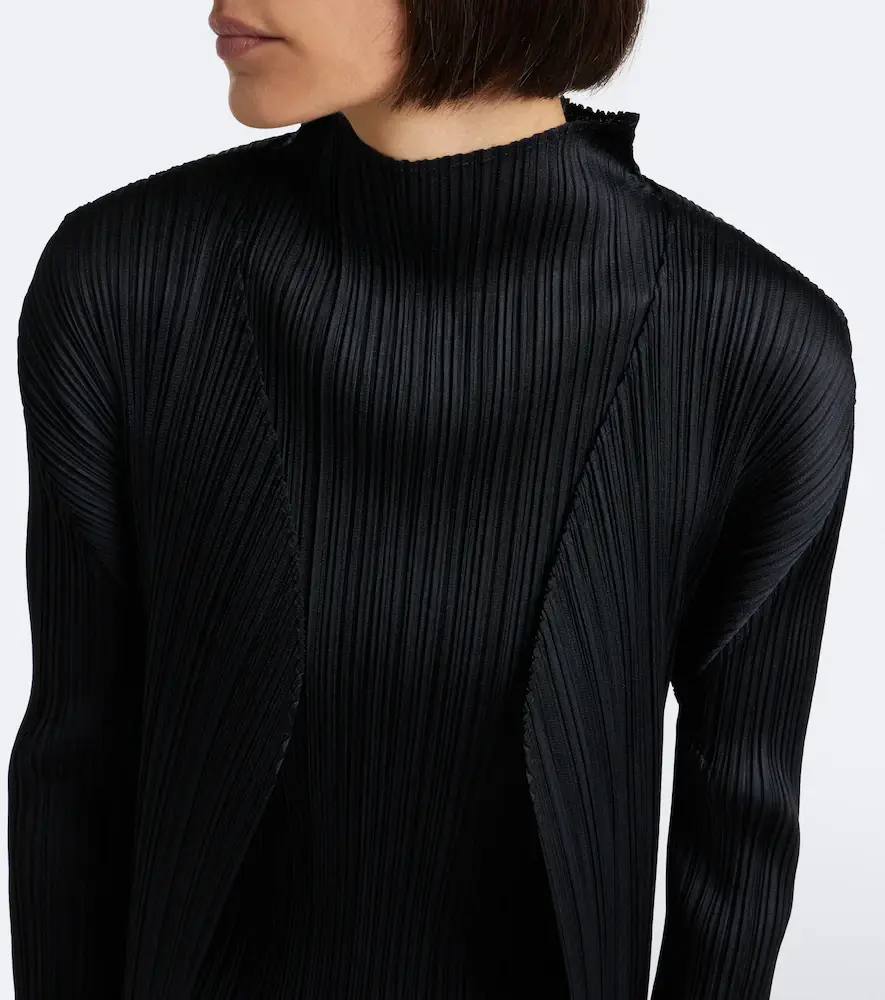 Pleats Please Issey Miyake Basics pleated cardigan | Thumbnail 3 Pleats Please Issey Miyake Basics pleated cardigan | Thumbnail 3