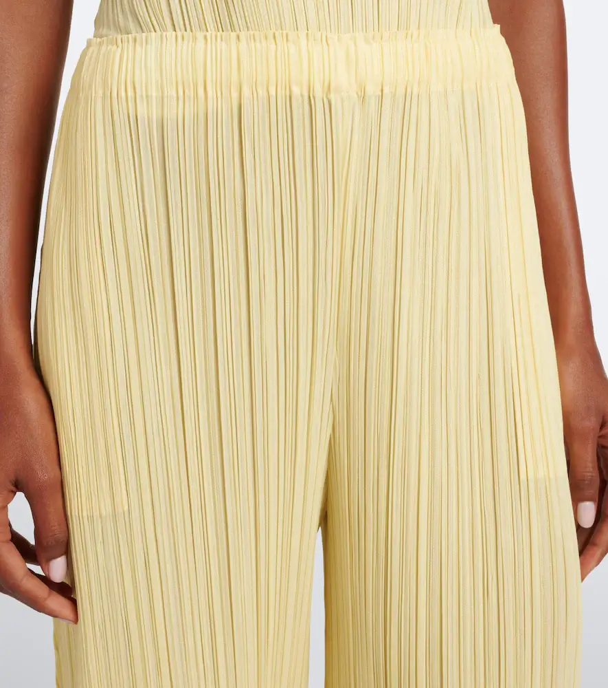 Pleats Please Issey Miyake Monthly Colors: July pleated wide-leg pants | Thumbnail 4