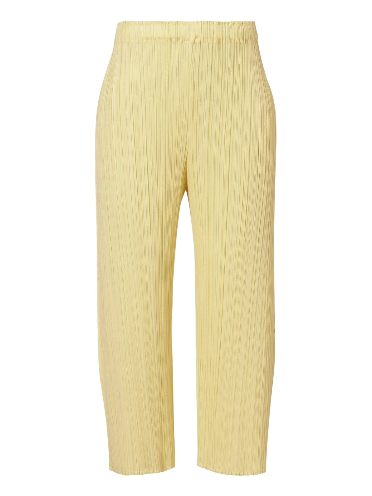 Pleats Please Issey Miyake Monthly Colors: July pleated wide-leg pants