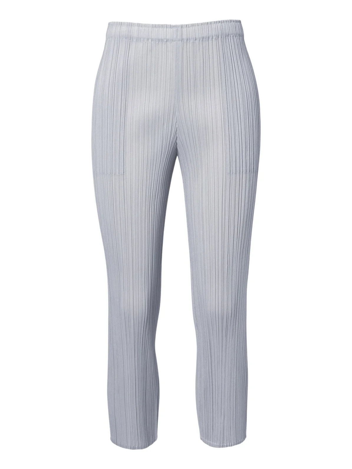Basics cropped pleated slim pants Basics cropped pleated slim pants