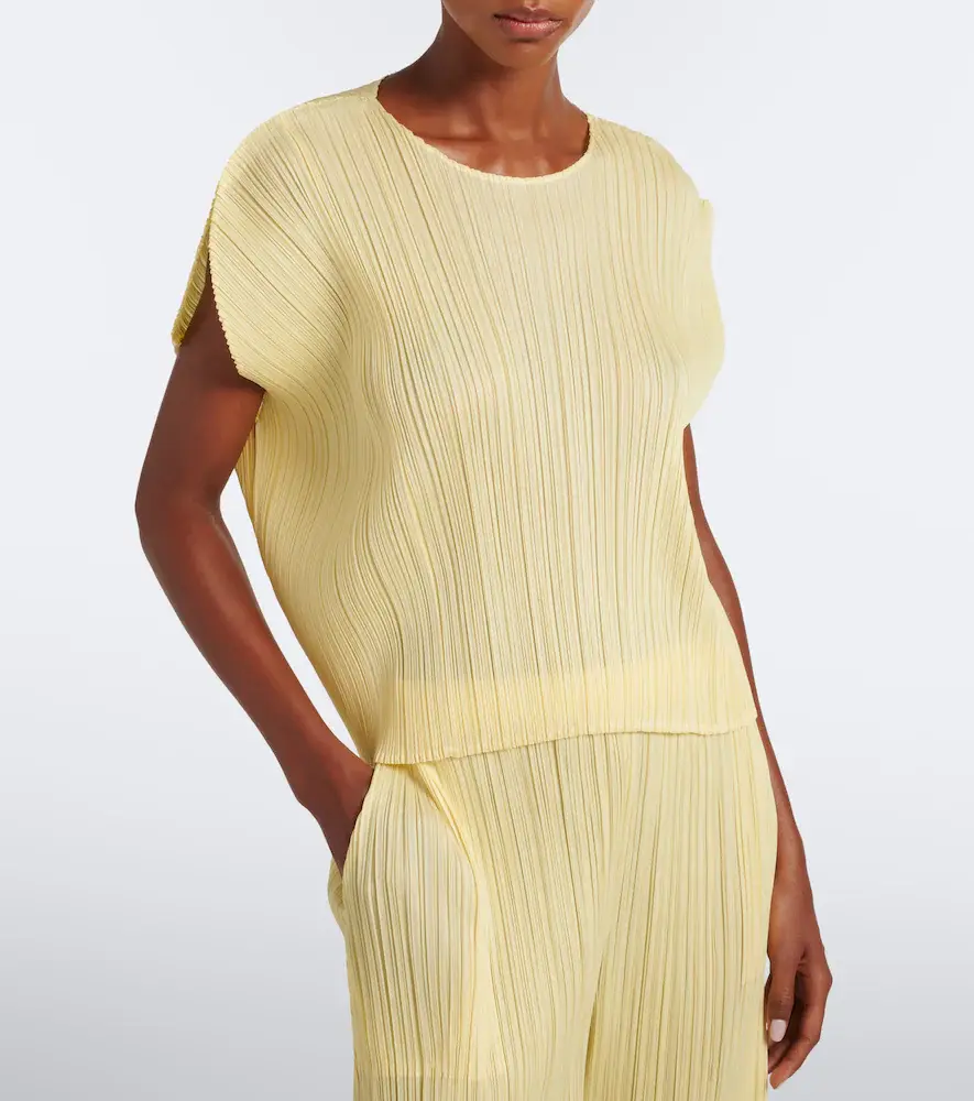 Pleats Please Issey Miyake Monthly Colors: July pleated top | Thumbnail 5