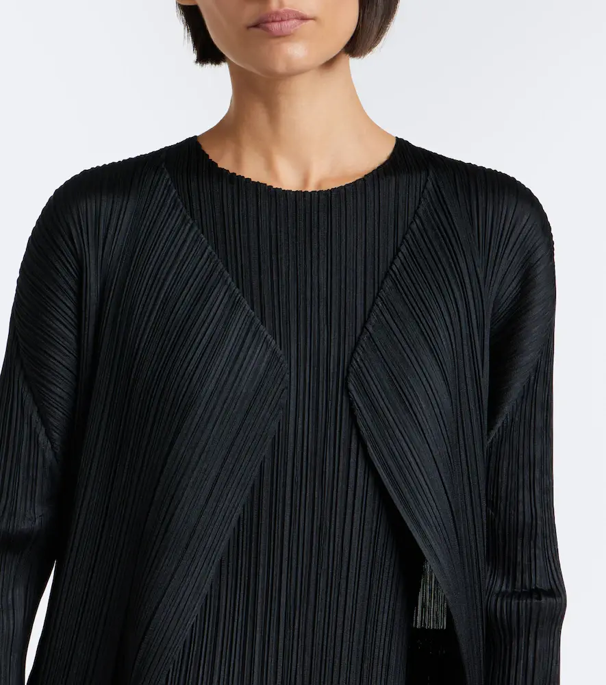 Pleats Please Issey Miyake Basics pleated cardigan | Thumbnail 3 Pleats Please Issey Miyake Basics pleated cardigan | Thumbnail 3