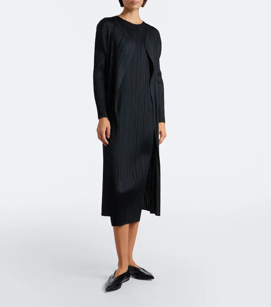 Pleats Please Issey Miyake Basics pleated cardigan | Thumbnail 5 Pleats Please Issey Miyake Basics pleated cardigan | Thumbnail 5