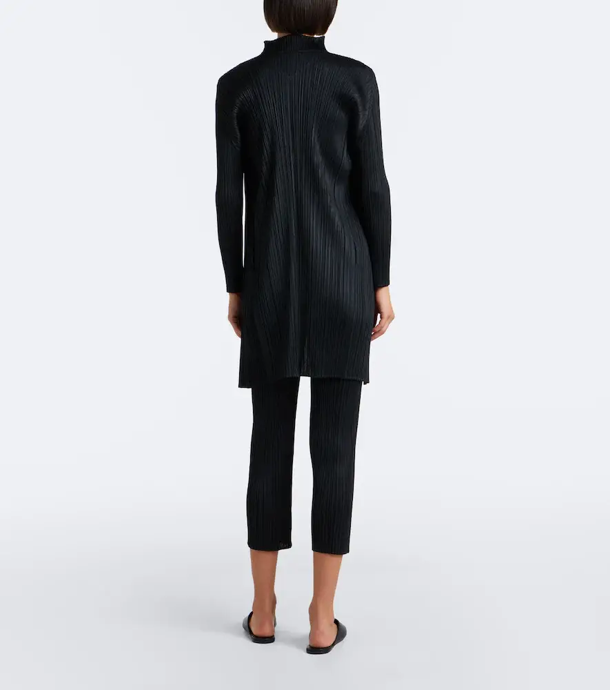 Pleats Please Issey Miyake Basics cropped pleated slim pants | Thumbnail 6 Pleats Please Issey Miyake Basics cropped pleated slim pants | Thumbnail 6