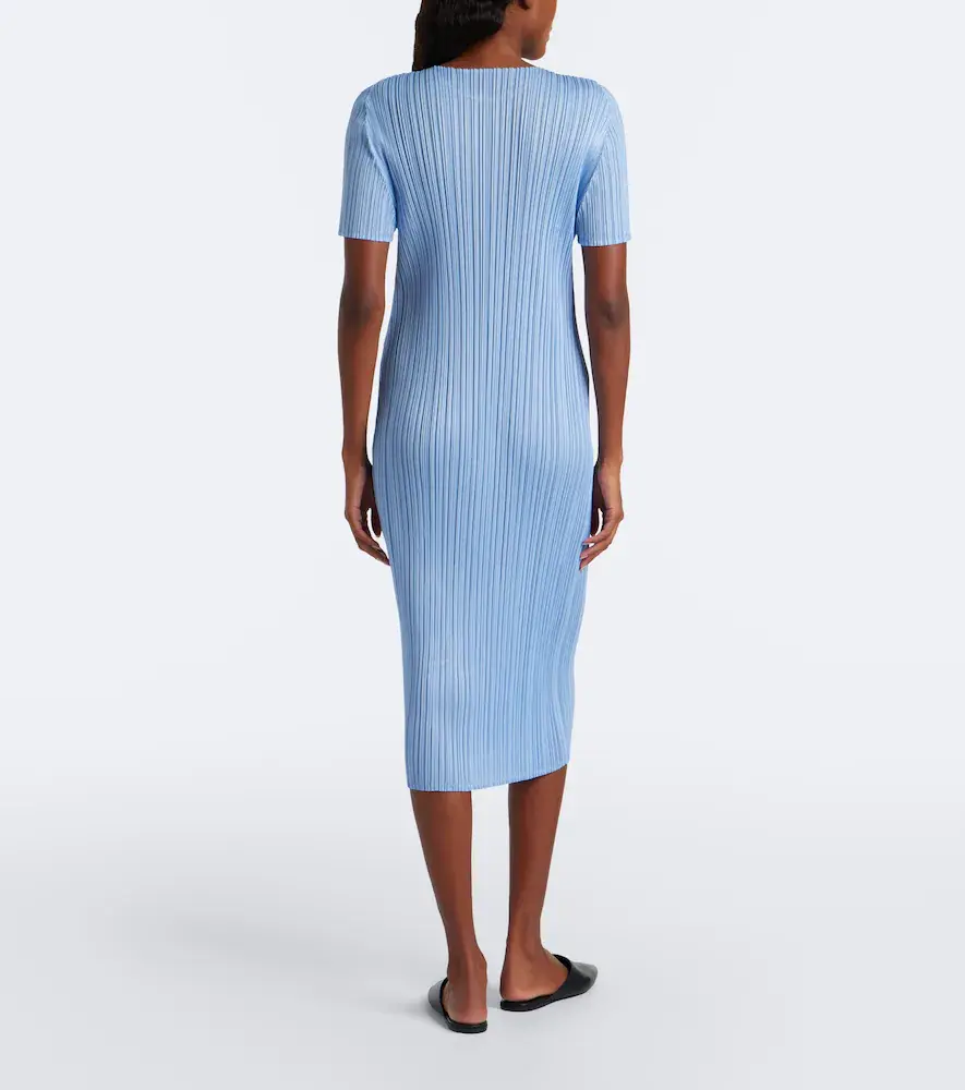 Pleats Please Issey Miyake Monthly Colors: August pleated midi dress | Thumbnail 3 Pleats Please Issey Miyake Monthly Colors: August pleated midi dress | Thumbnail 3