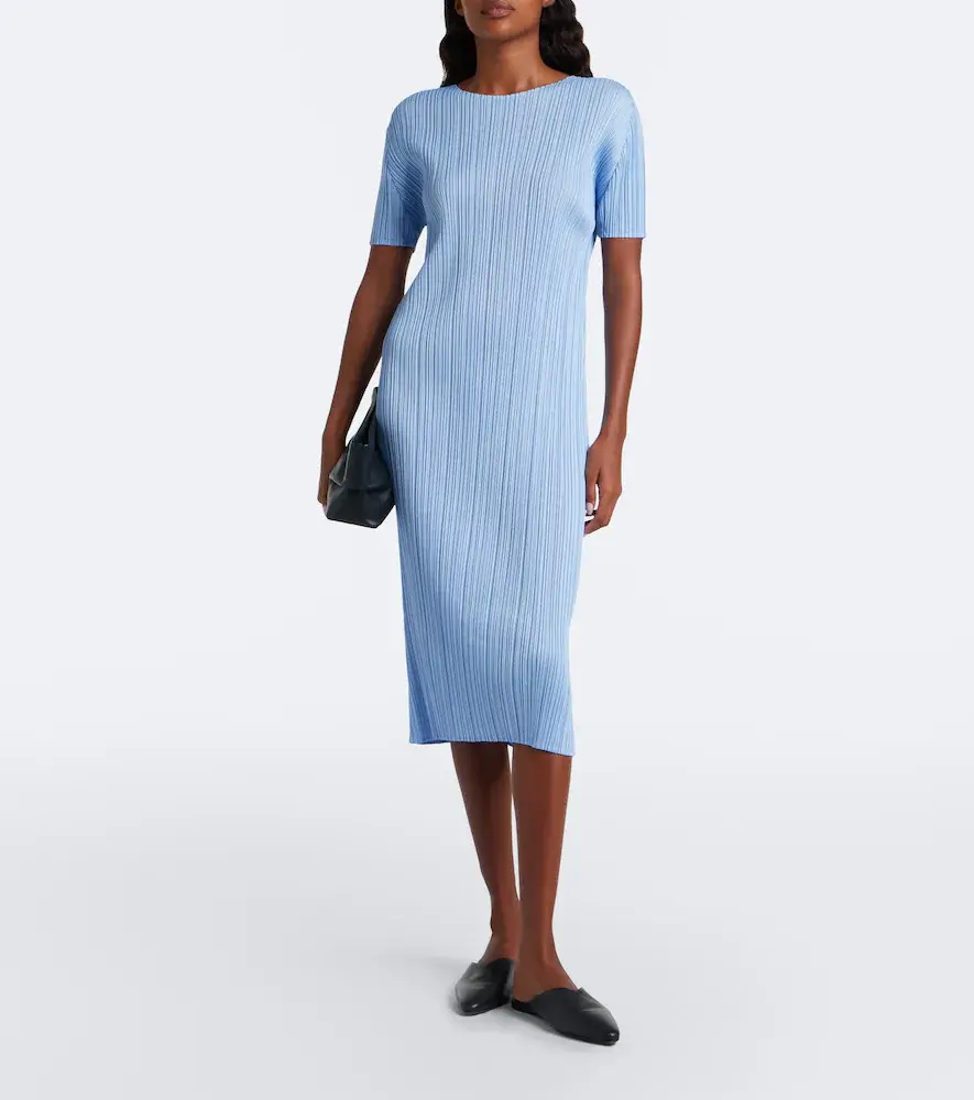 Pleats Please Issey Miyake Monthly Colors: August pleated midi dress | Thumbnail 4 Pleats Please Issey Miyake Monthly Colors: August pleated midi dress | Thumbnail 4