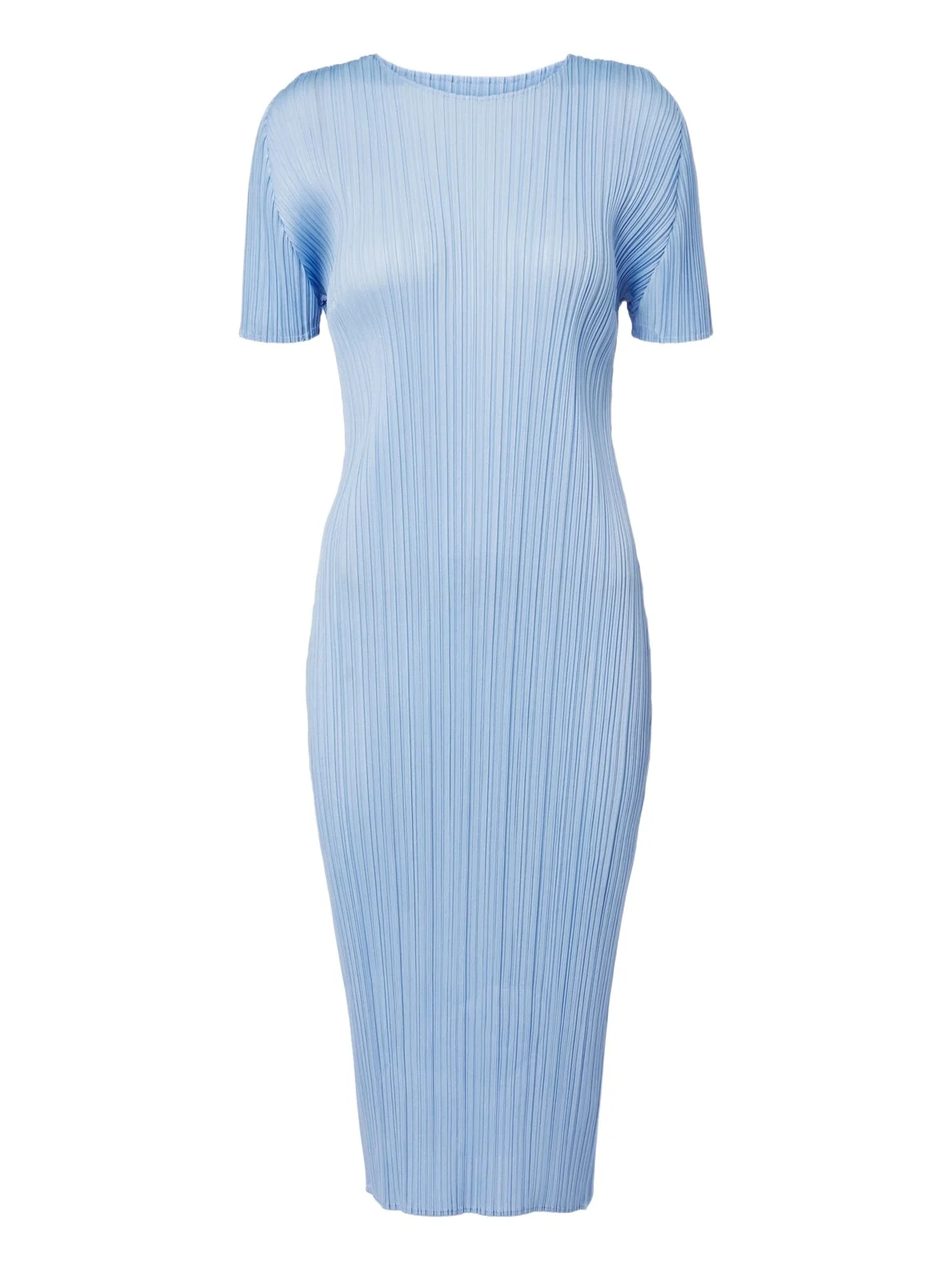 Monthly Colors: August pleated midi dress Monthly Colors: August pleated midi dress