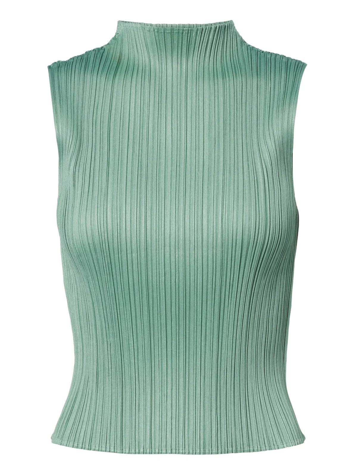 Monthly Colors: August pleated top