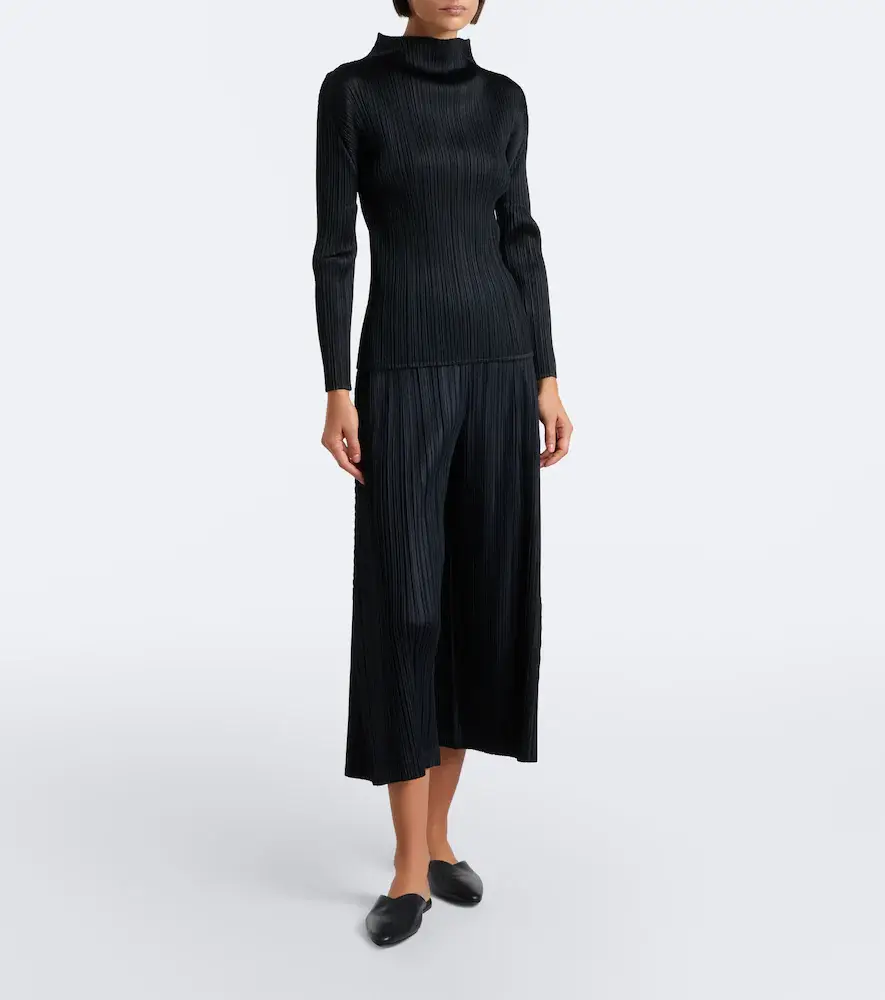 Pleats Please Issey Miyake Basics pleated top | Thumbnail 4 Pleats Please Issey Miyake Basics pleated top | Thumbnail 4