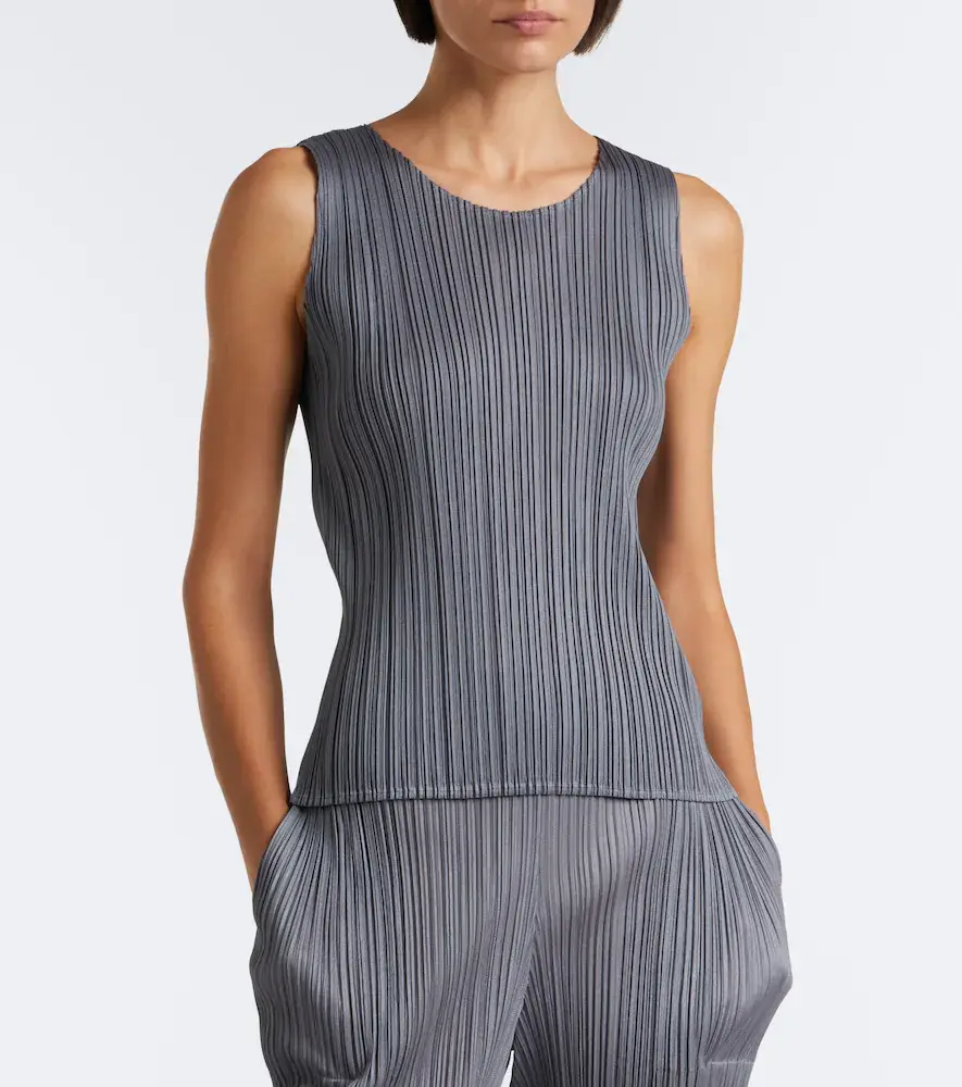 Pleats Please Issey Miyake Basics pleated top | Thumbnail 4 Pleats Please Issey Miyake Basics pleated top | Thumbnail 4