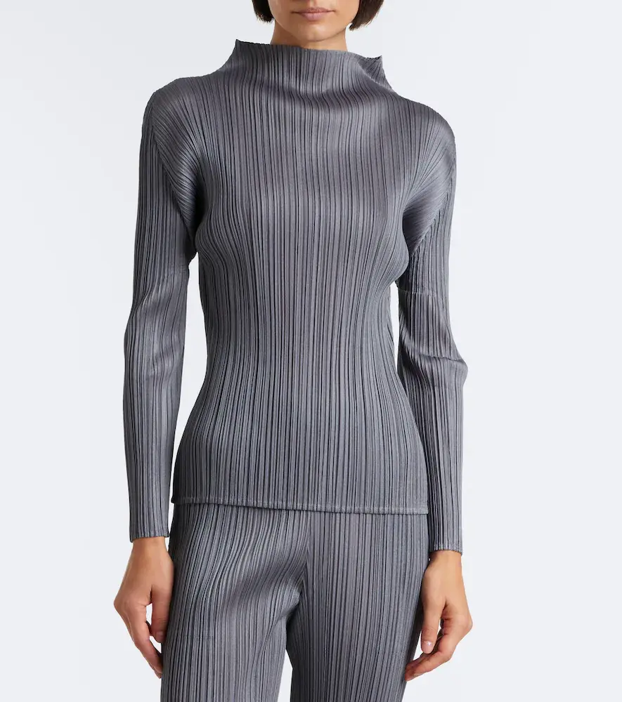 Pleats Please Issey Miyake Basics pleated top | Thumbnail 2 Pleats Please Issey Miyake Basics pleated top | Thumbnail 2