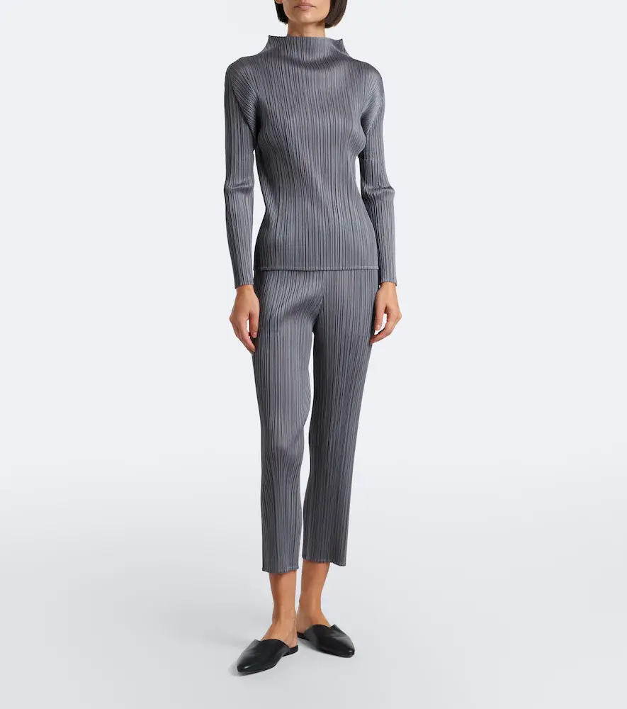 Pleats Please Issey Miyake Basics pleated top | Thumbnail 5 Pleats Please Issey Miyake Basics pleated top | Thumbnail 5