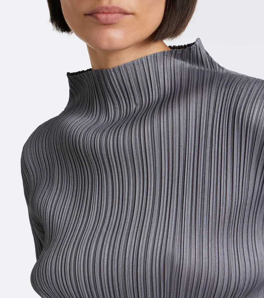 Pleats Please Issey Miyake Basics pleated top | Thumbnail 6 Pleats Please Issey Miyake Basics pleated top | Thumbnail 6