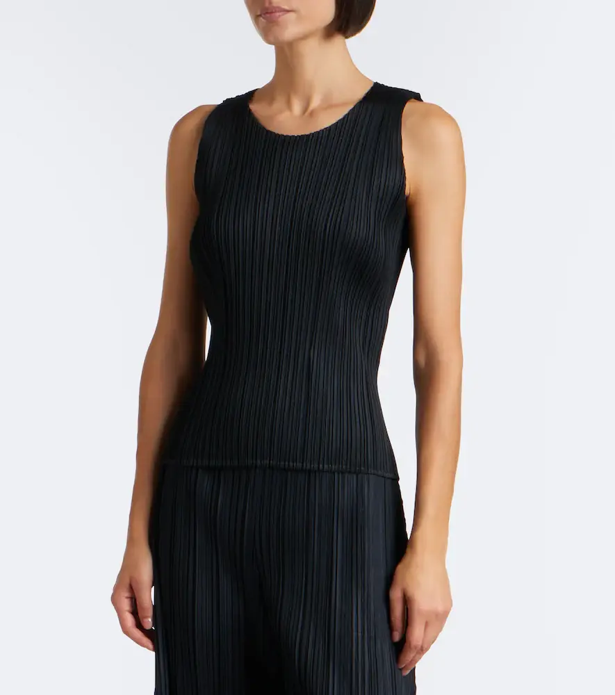 Pleats Please Issey Miyake Basics pleated top | Thumbnail 4 Pleats Please Issey Miyake Basics pleated top | Thumbnail 4