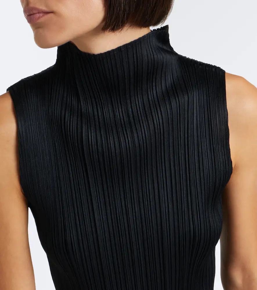 Pleats Please Issey Miyake Basics pleated top | Thumbnail 4 Pleats Please Issey Miyake Basics pleated top | Thumbnail 4