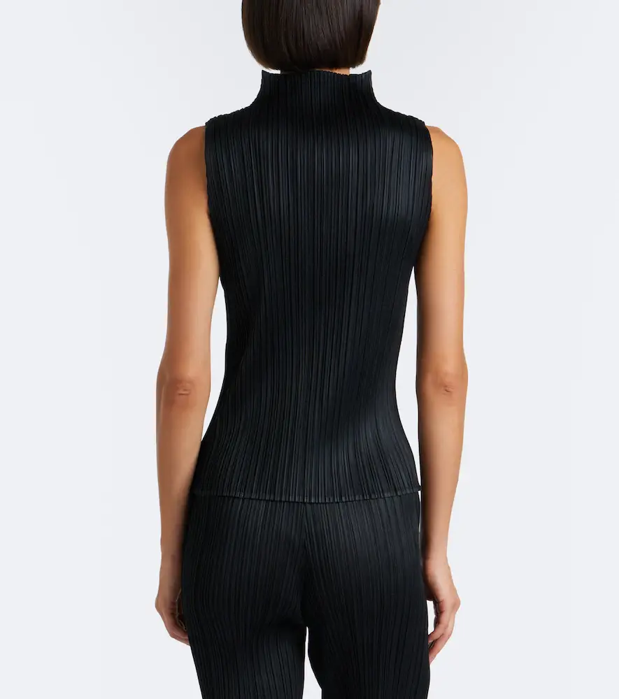 Pleats Please Issey Miyake Basics pleated top | Thumbnail 6 Pleats Please Issey Miyake Basics pleated top | Thumbnail 6