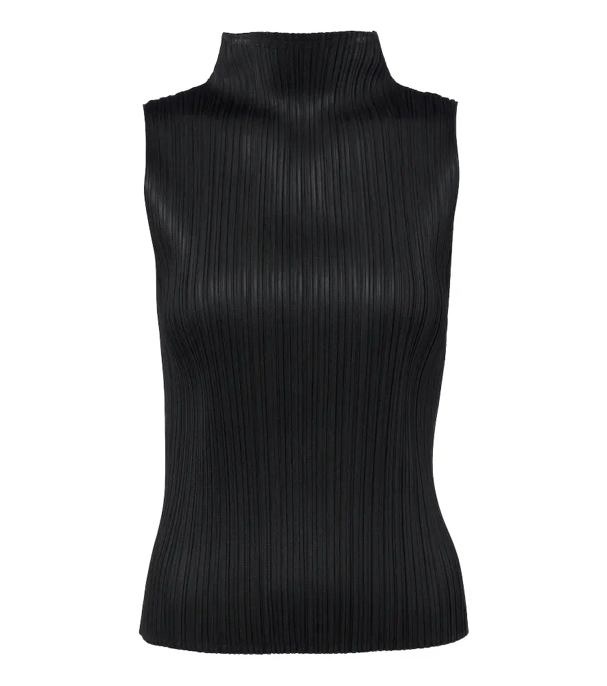 Pleats Please Issey Miyake Basics pleated top