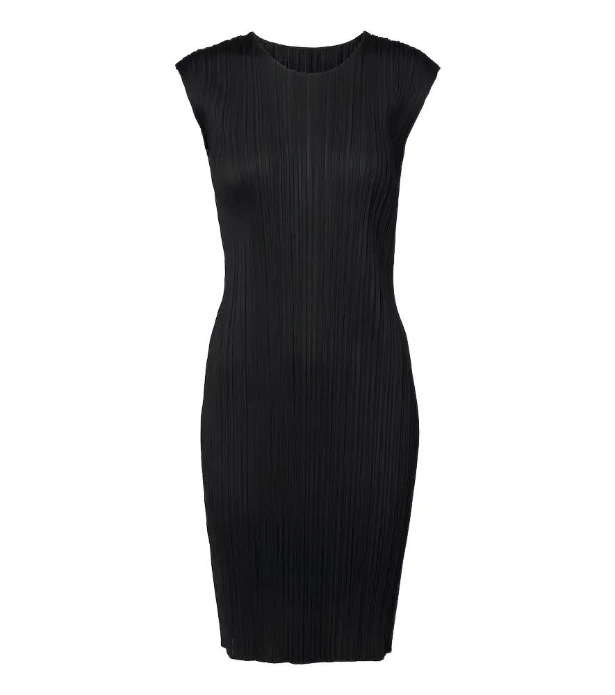 Pleats Please Issey Miyake Basics pleated minidress | Image 1 Pleats Please Issey Miyake Basics pleated minidress | Image 1
