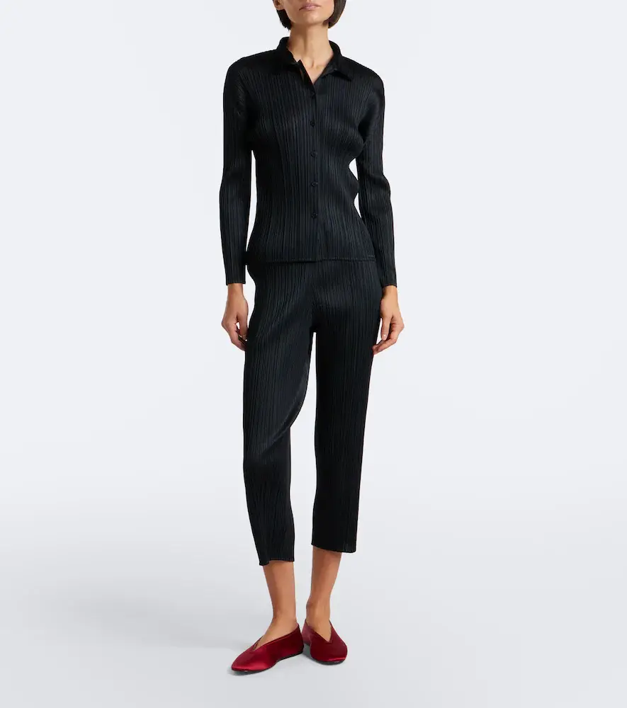 Pleats Please Issey Miyake Basics pleated shirt | Thumbnail 2 Pleats Please Issey Miyake Basics pleated shirt | Thumbnail 2