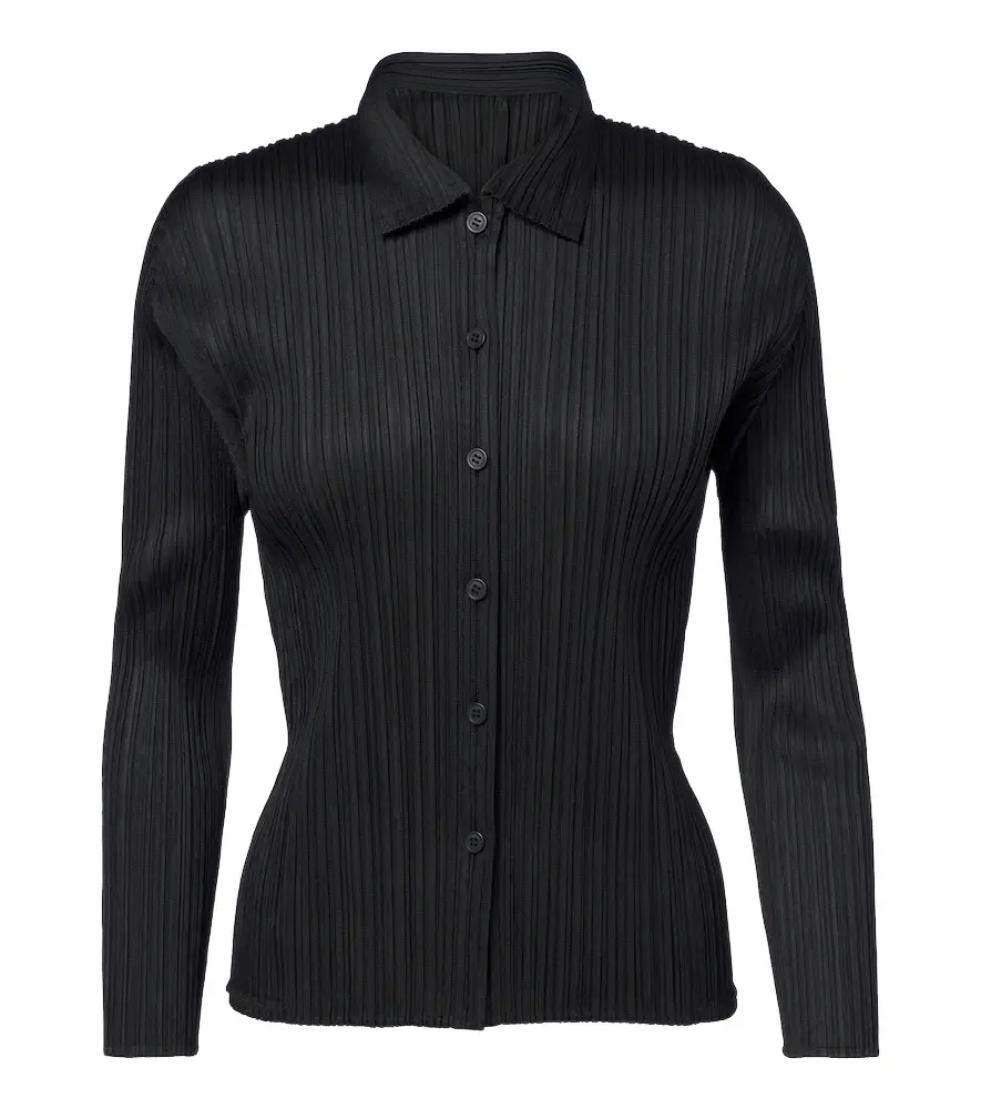 Pleats Please Issey Miyake Basics pleated shirt | Image 1 Pleats Please Issey Miyake Basics pleated shirt | Image 1