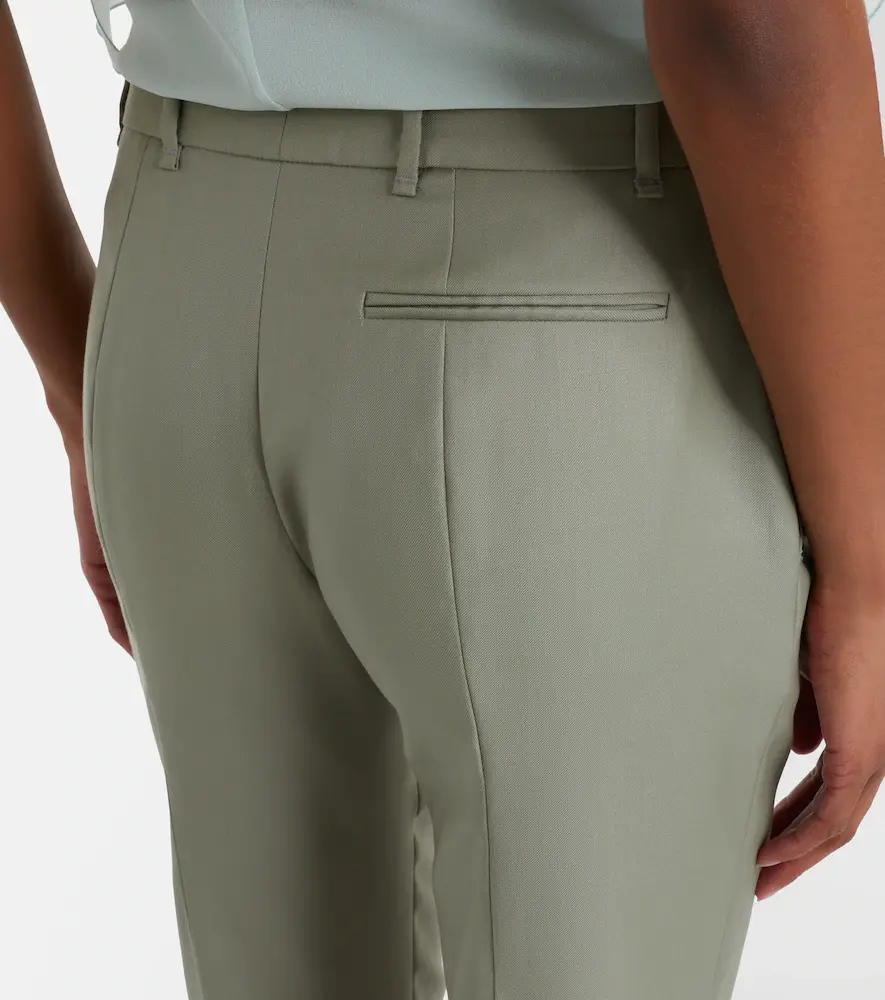 Alexander McQueen Wool flared pants | Thumbnail 5