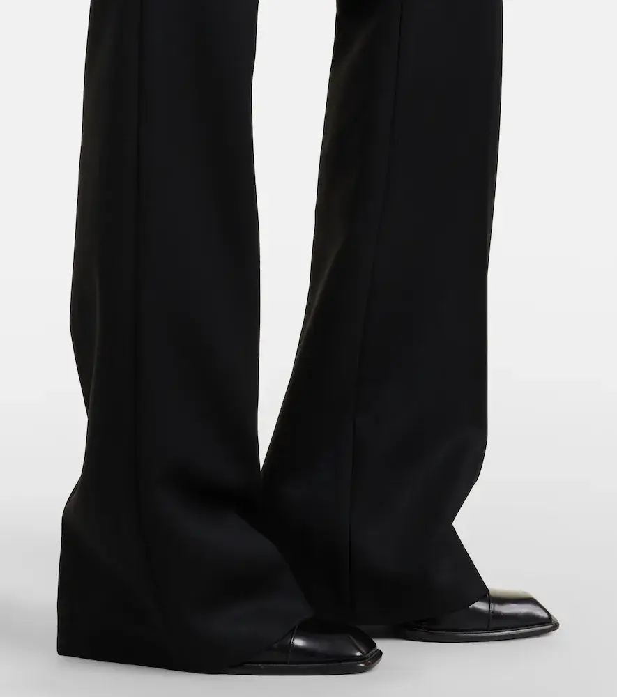 Alexander McQueen Wool flared pants | Thumbnail 2 Alexander McQueen Wool flared pants | Thumbnail 2
