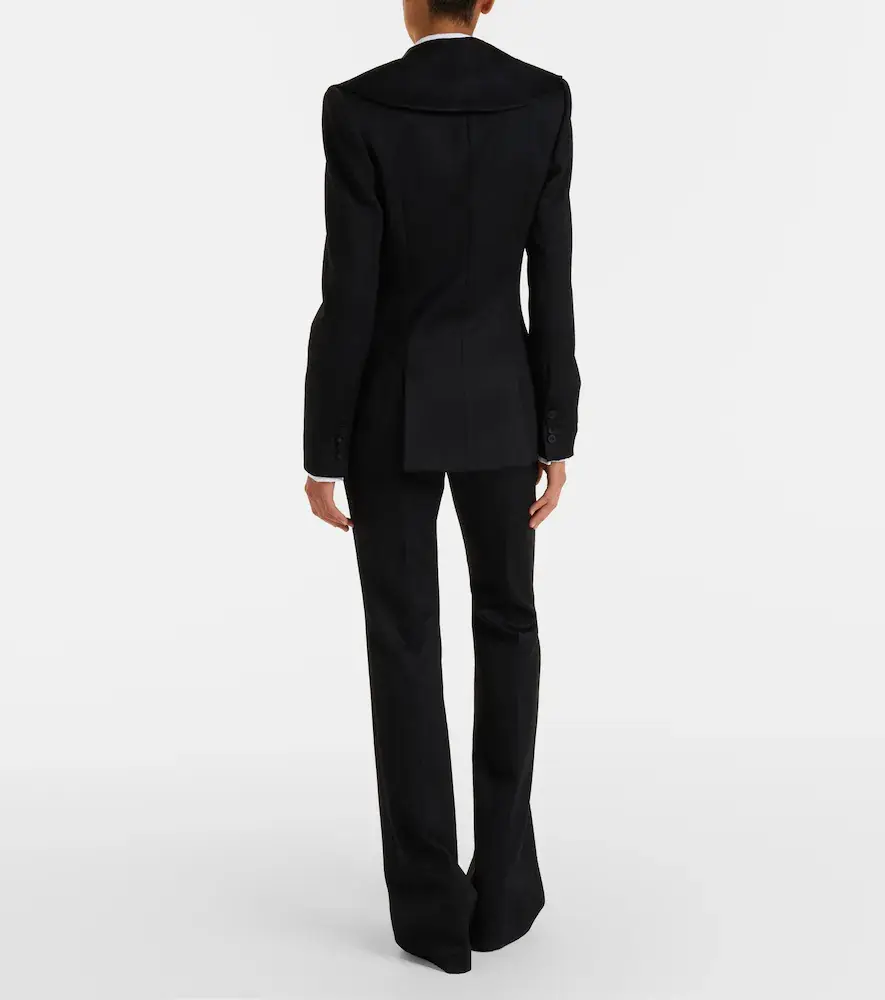 Alexander McQueen Wool flared pants | Thumbnail 4 Alexander McQueen Wool flared pants | Thumbnail 4