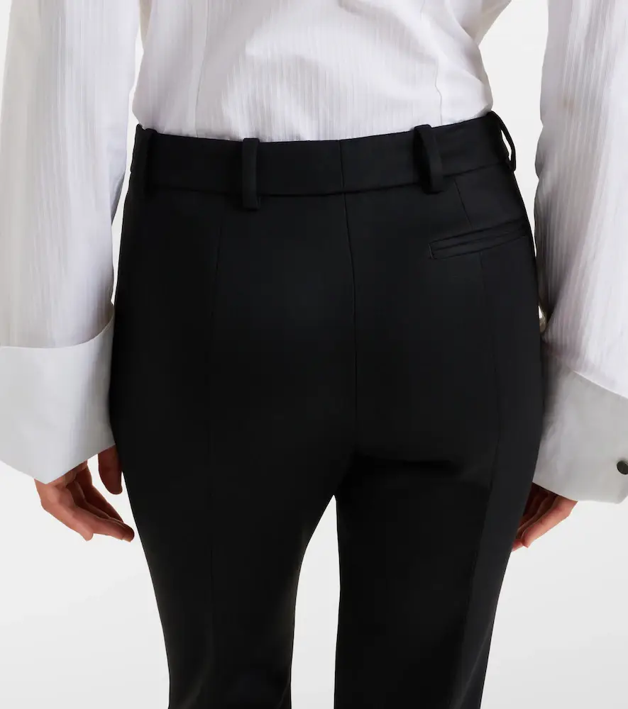 Alexander McQueen Wool flared pants | Thumbnail 6 Alexander McQueen Wool flared pants | Thumbnail 6