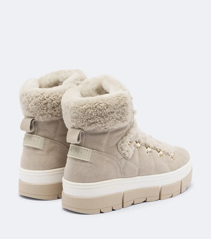Bogner Vaduz shearling and suede ankle boots | Thumbnail 4