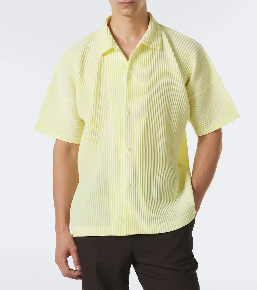 Homme Plissé Issey Miyake Homme Plissé Issey Miyake Monthly Colors: August pleated shirt | Thumbnail 3