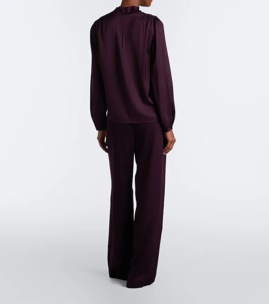 Vince Satin wide-leg pants | Thumbnail 3 Vince Satin wide-leg pants | Thumbnail 3