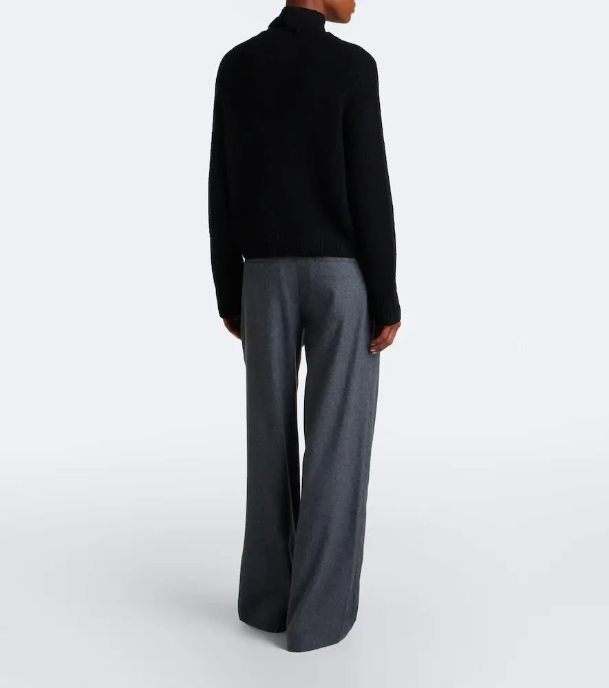 Vince Camille wool-blend flannel wide-leg pants | Thumbnail 5