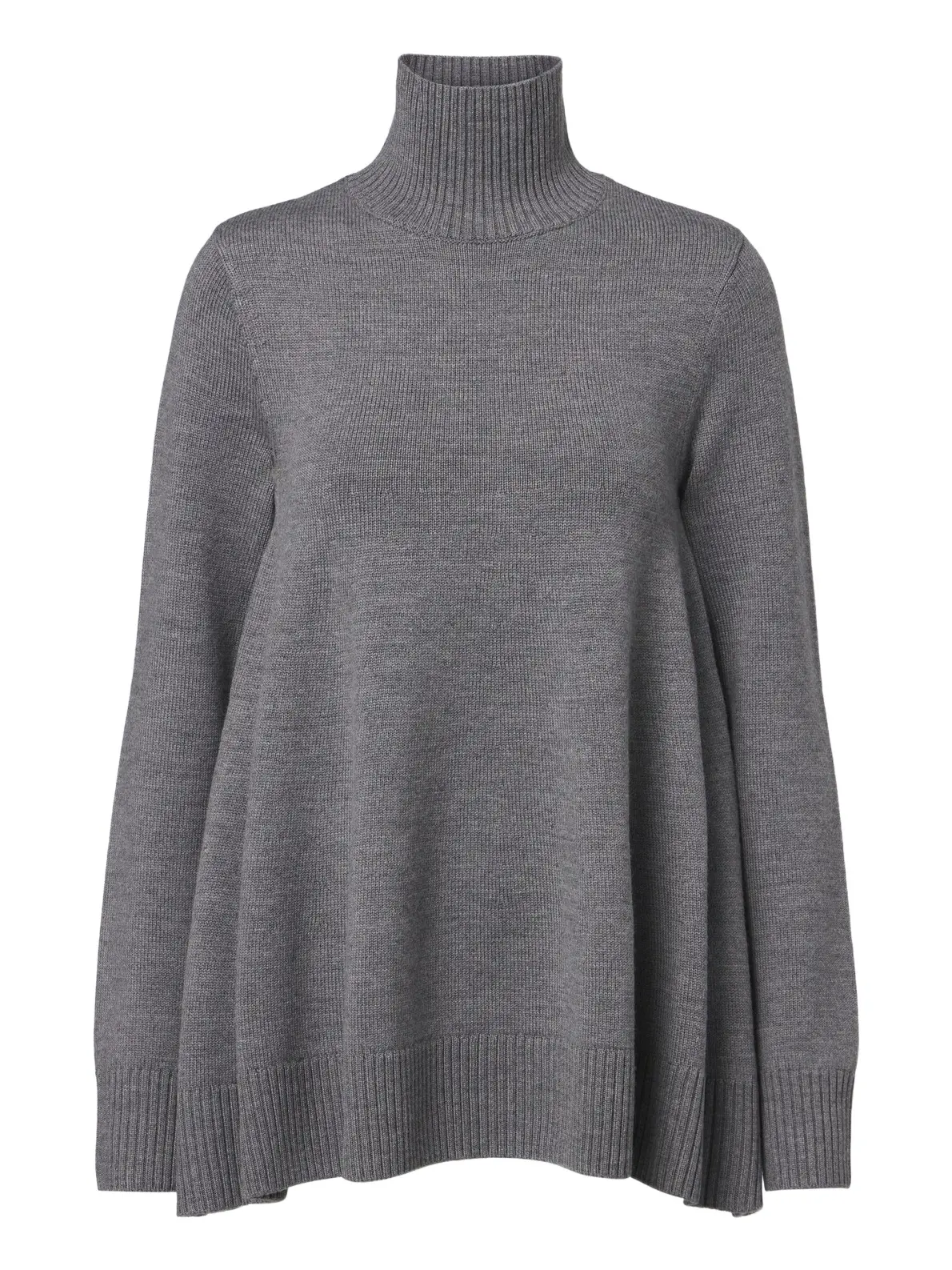Flared wool turtleneck sweater Flared wool turtleneck sweater