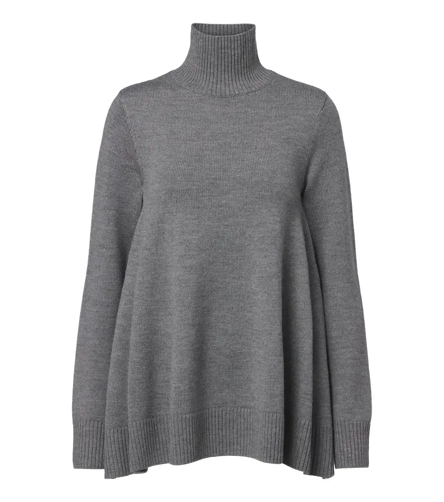 TOTEME Flared wool turtleneck sweater | Image 1 TOTEME Flared wool turtleneck sweater | Image 1