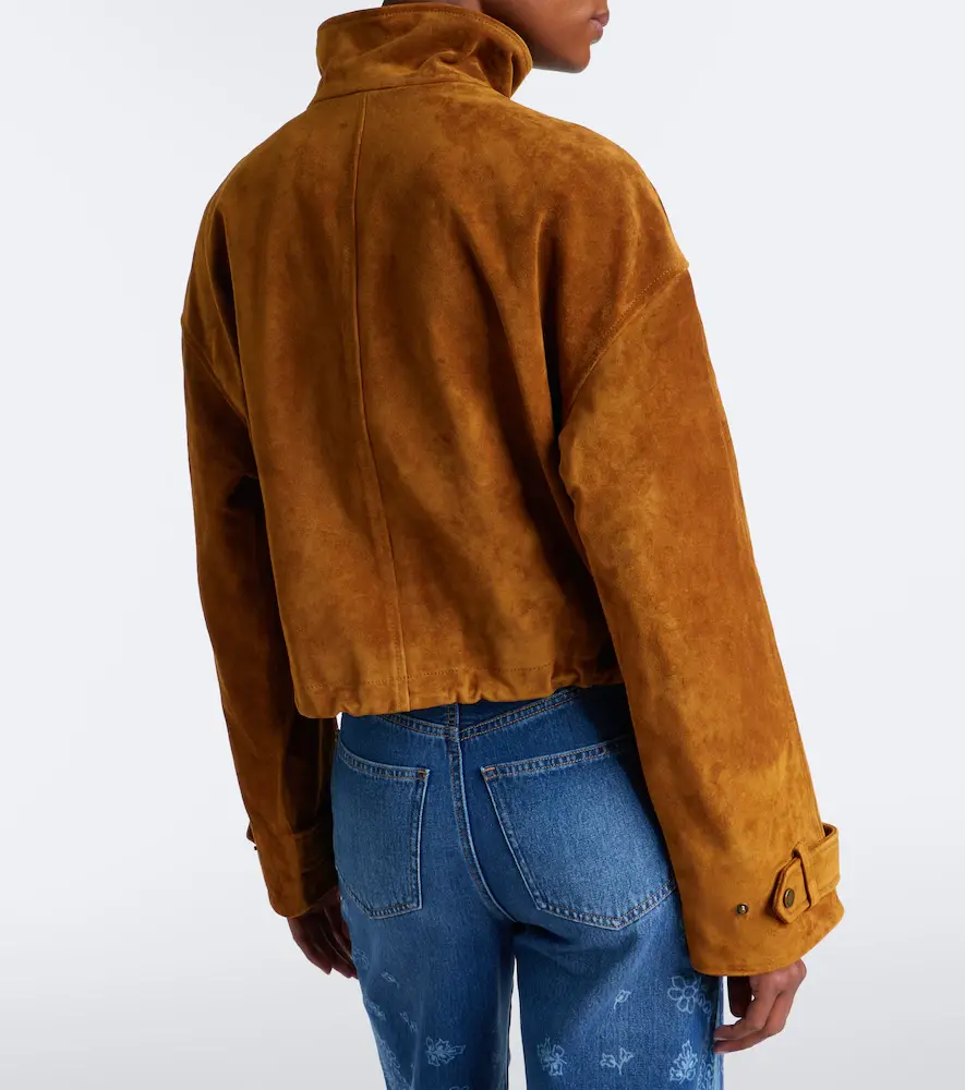Veronica Beard Bateman suede jacket | Thumbnail 3 Veronica Beard Bateman suede jacket | Thumbnail 3