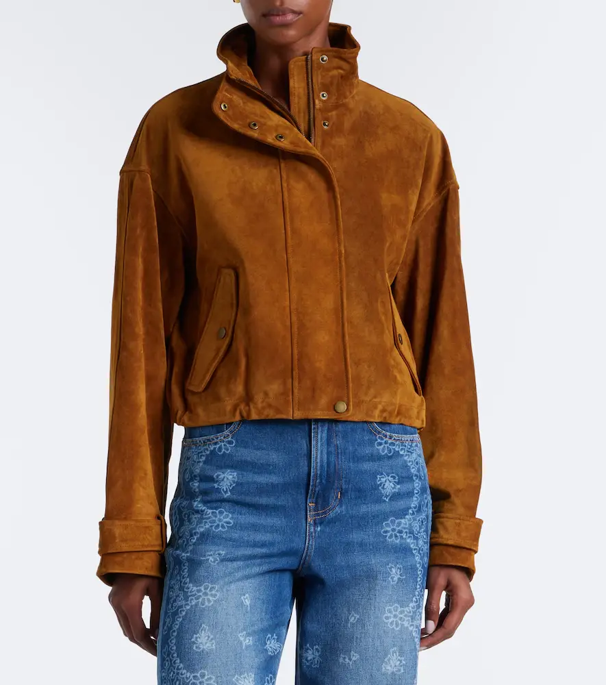 Veronica Beard Bateman suede jacket | Thumbnail 6 Veronica Beard Bateman suede jacket | Thumbnail 6