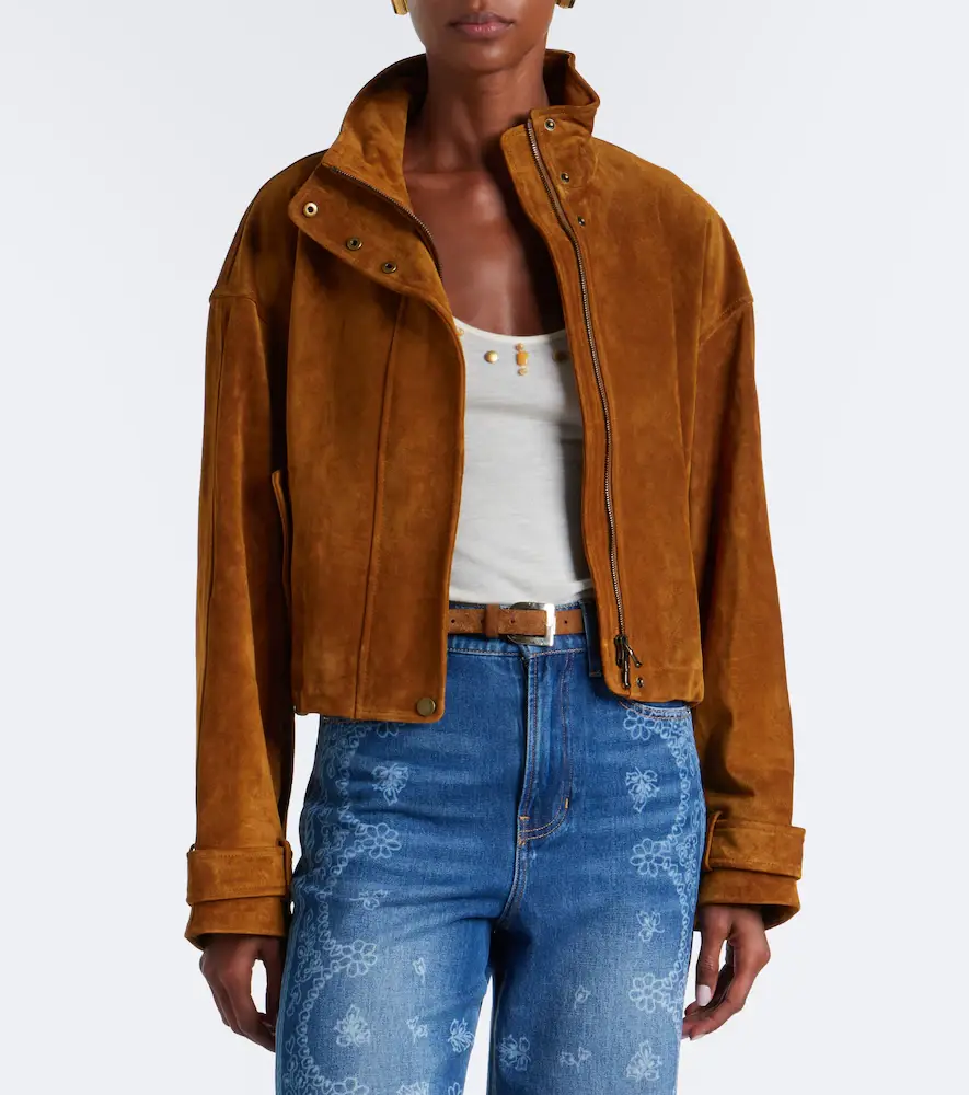 Veronica Beard Bateman suede jacket | Thumbnail 7 Veronica Beard Bateman suede jacket | Thumbnail 7