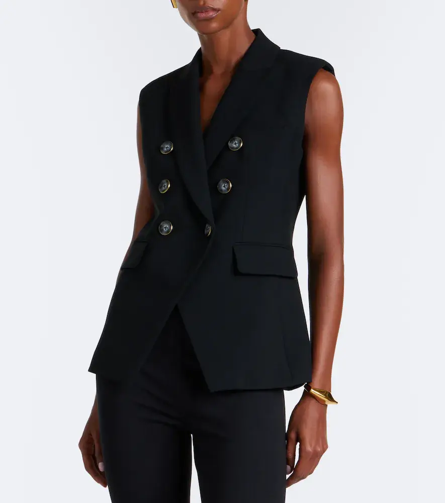 Veronica Beard Miller double-breasted vest | Thumbnail 2 Veronica Beard Miller double-breasted vest | Thumbnail 2