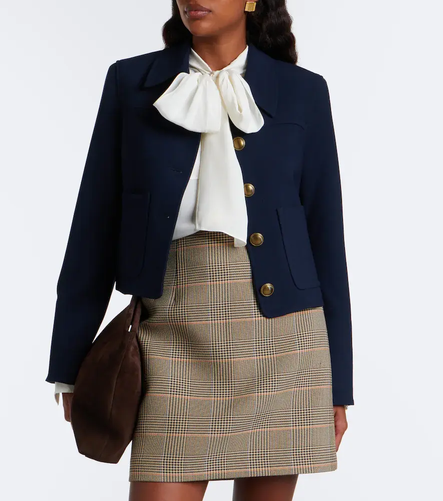 Veronica Beard Turnell cropped jacket | Thumbnail 2