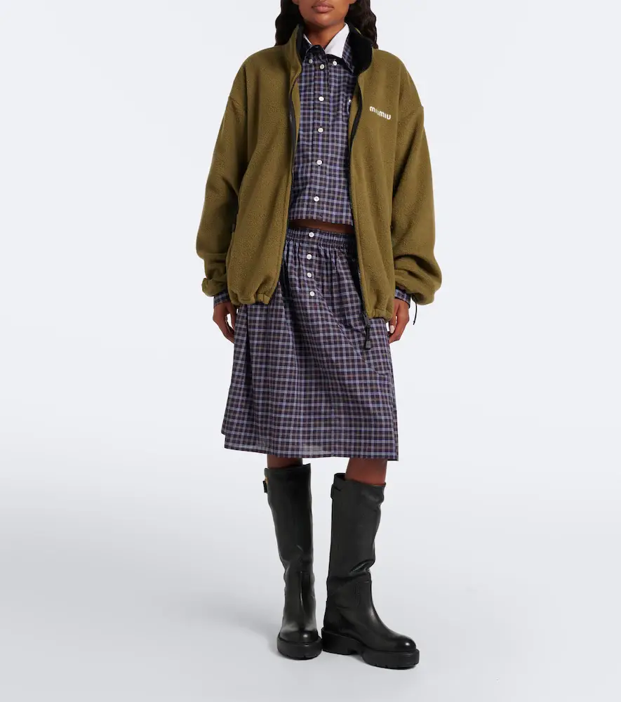 Miu Miu Leather knee-high boots | Thumbnail 5 Miu Miu Leather knee-high boots | Thumbnail 5