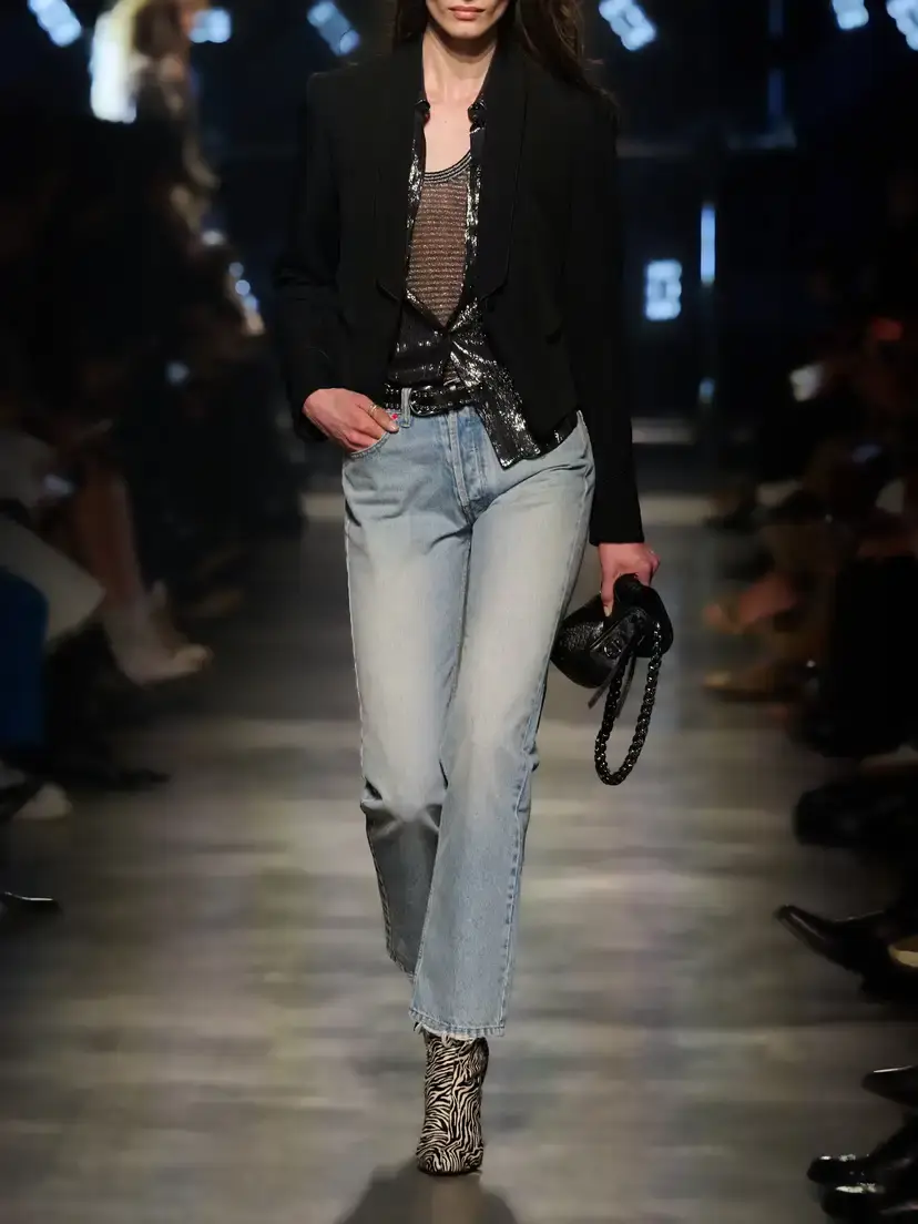 Isabel Marant Pialena Cropped Satin-trimmed Wool-twill Blazer | Thumbnail 6 Isabel Marant Pialena Cropped Satin-trimmed Wool-twill Blazer | Thumbnail 6