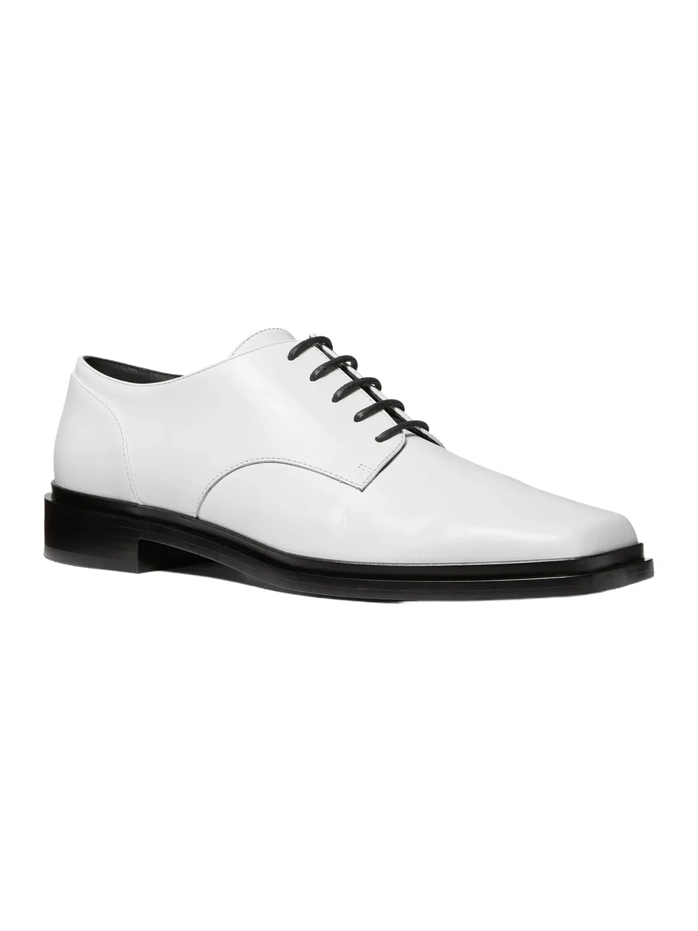 Michael Kors Collection Allegra Leather Oxford in White